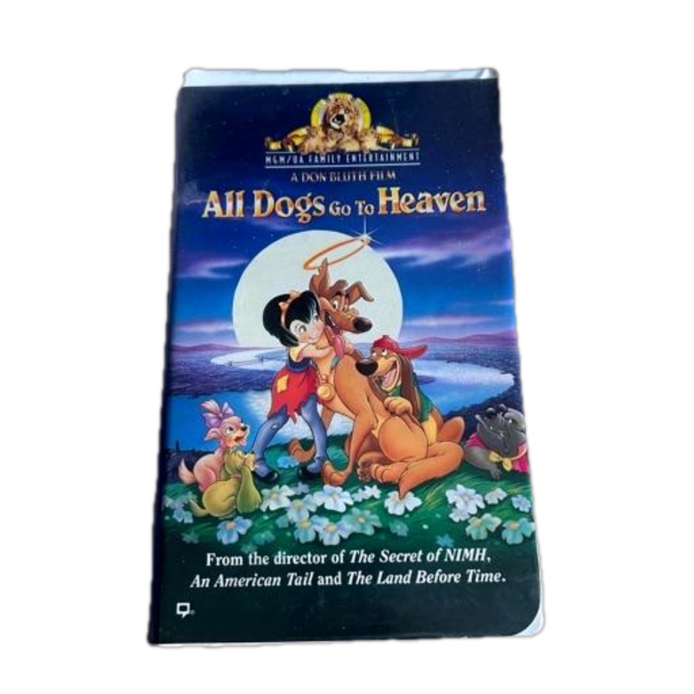 All Dogs go to Heaven VHS Movie